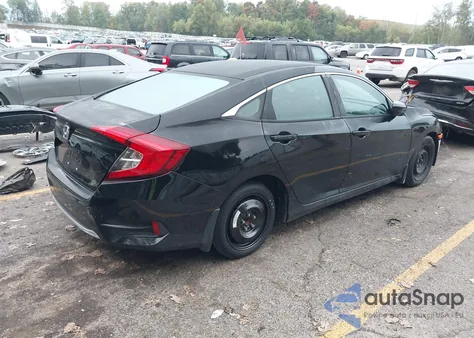 2020 Honda Civic Lx из США, поврежденный, VIN 2HGFC2F68LH601182